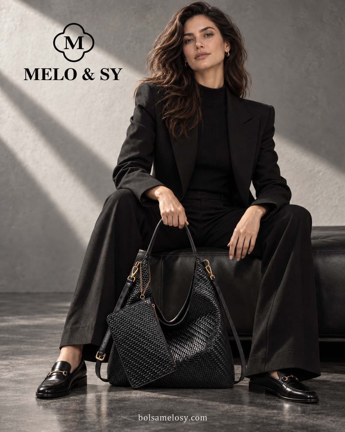 Bolsa Trama Hobo com Nécessaire