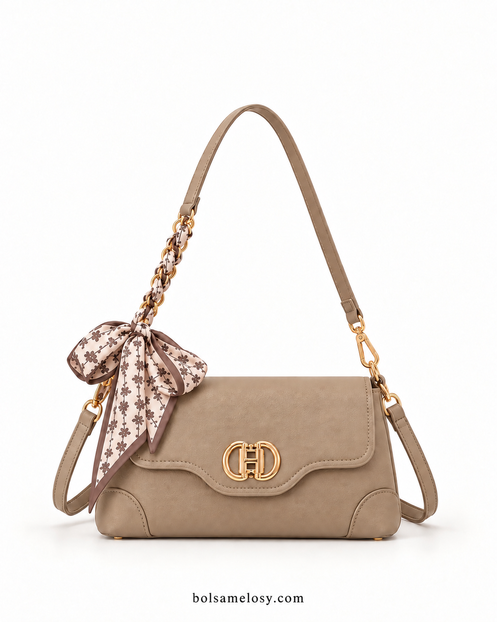 Bolsa Lady Melo com Lenço