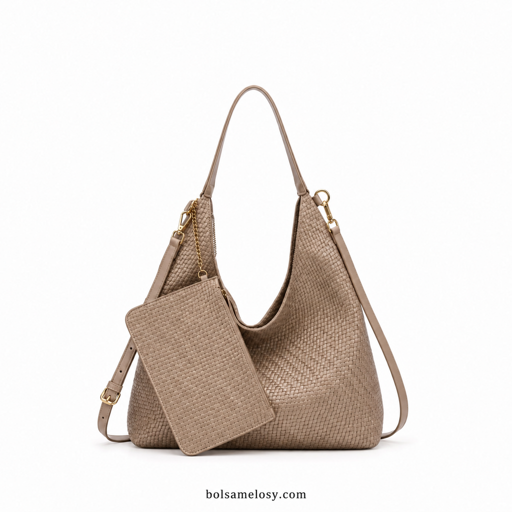 Bolsa Trama Hobo com Nécessaire