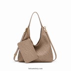 Bolsa Trama Hobo com Nécessaire