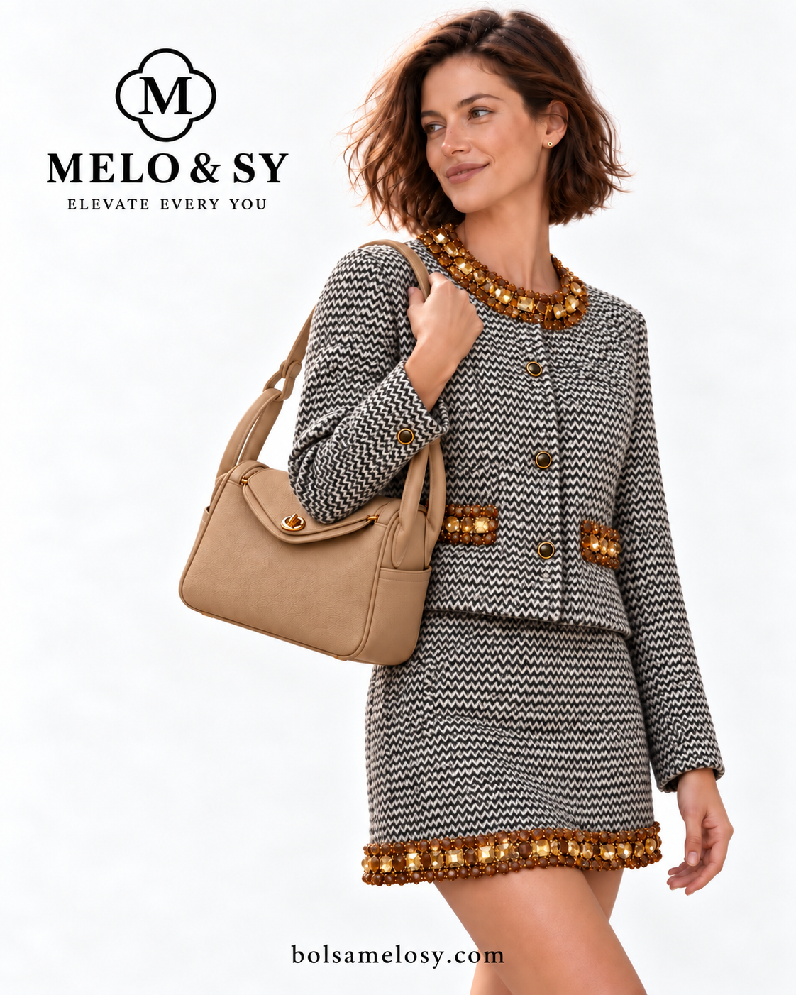 Bolsa Mila Retangular