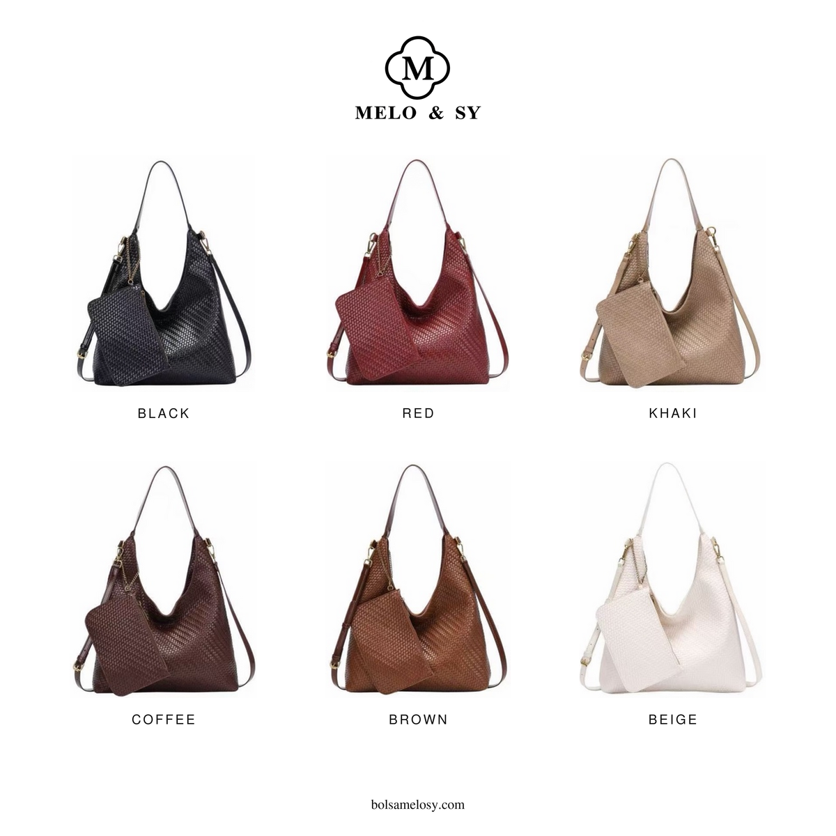 Bolsa Trama Hobo com Nécessaire