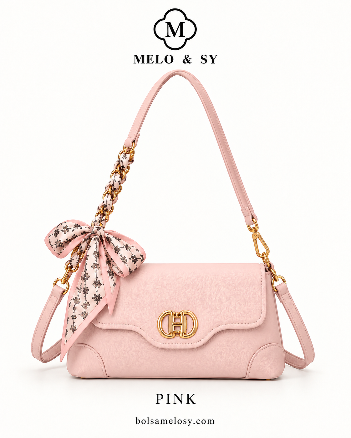 Bolsa Lady Melo com Lenço